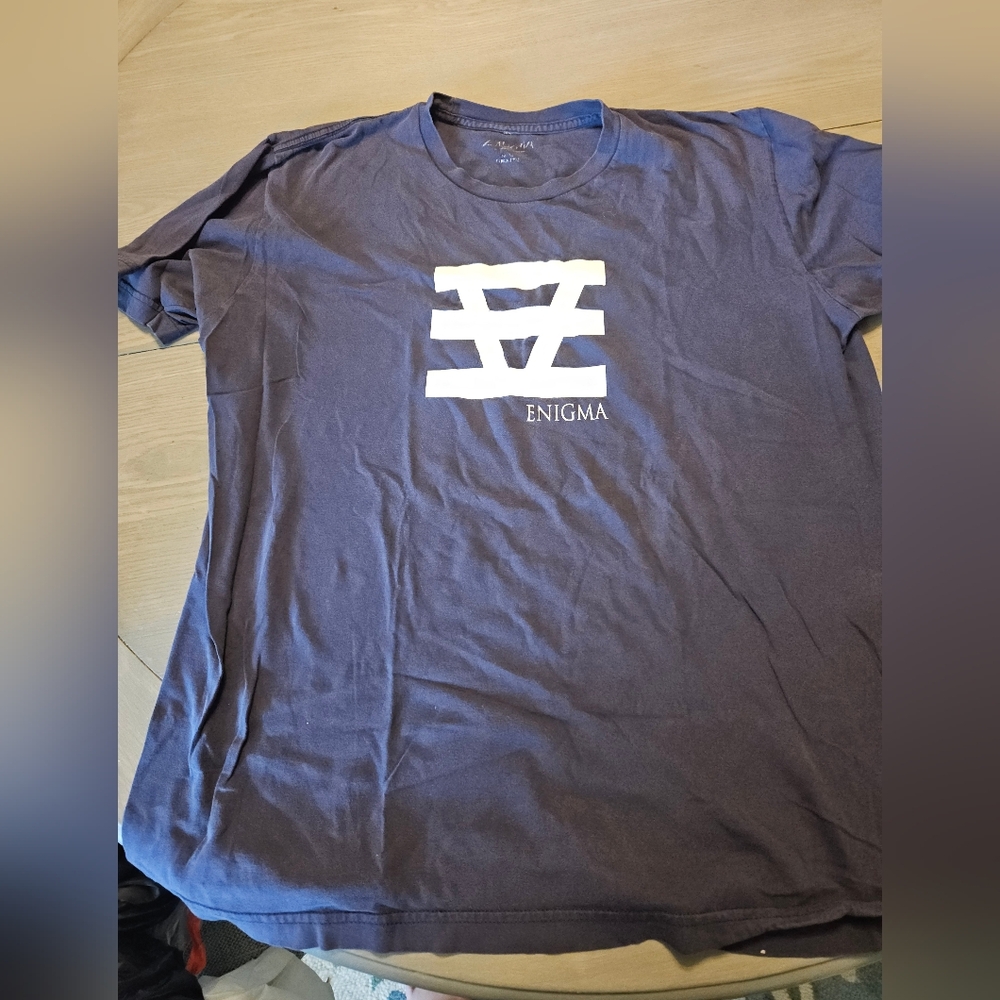 Navy Blue Men's Enigma T-Shirt